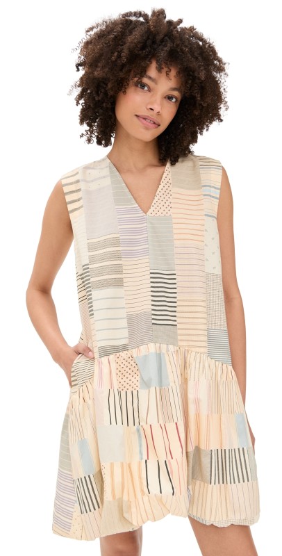 Sea Maisie Quilt Bubble Dress Multi