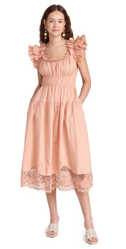 Ulla Johnson Leona Dress Azalea