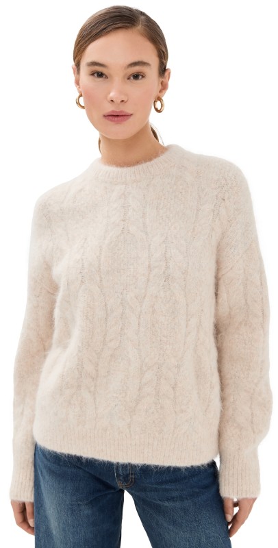 ANINE BING Marisol Sweater Beige
