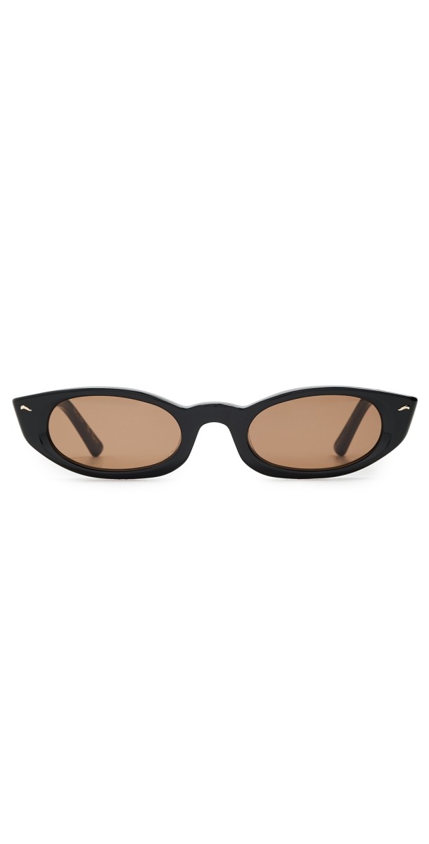Luv Lou Luv Lou x Whitney Port The Tortue Sunglasses Black