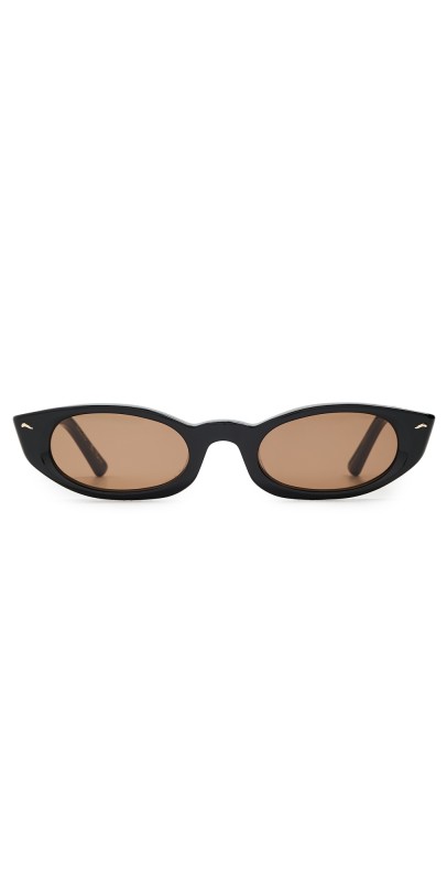 Luv Lou Luv Lou x Whitney Port The Tortue Sunglasses Black