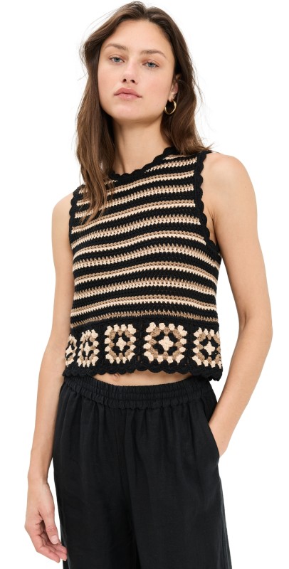 RAILS Hazel Top Milos Crochet