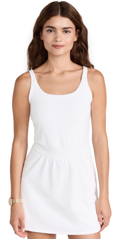 Year of Ours The Ace Tennis Dress White