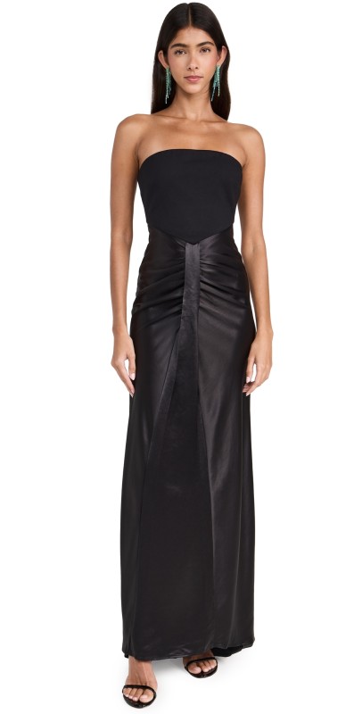 STAUD Wayfaring Dress Black