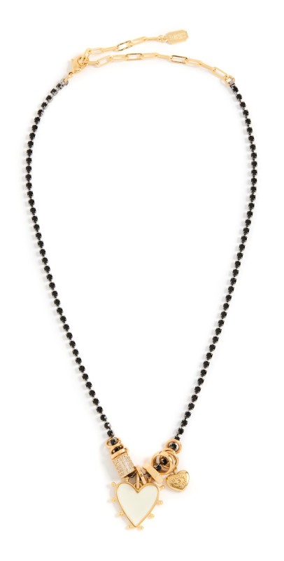 Elizabeth Cole Carmina Necklace Crystal