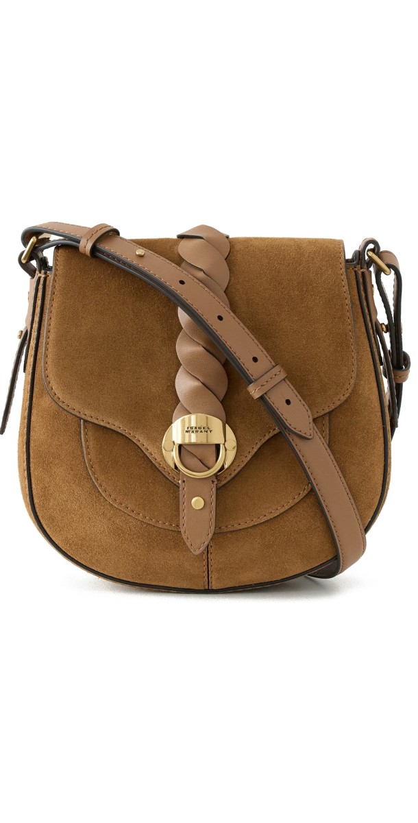 Isabel Marant Altay Small Crossbody Bag Cognac