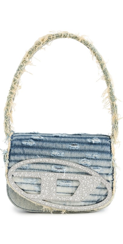 Diesel 1DR Shoulder Bag 420 - Medium Blu