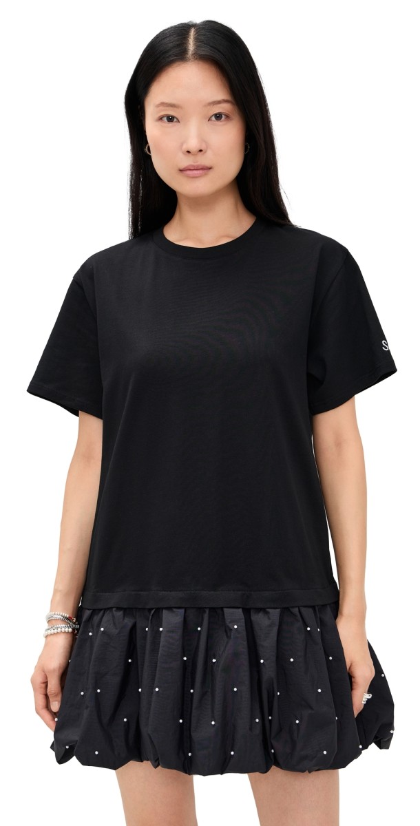 Sea Alberta Pearl T-Shirt Dress Black