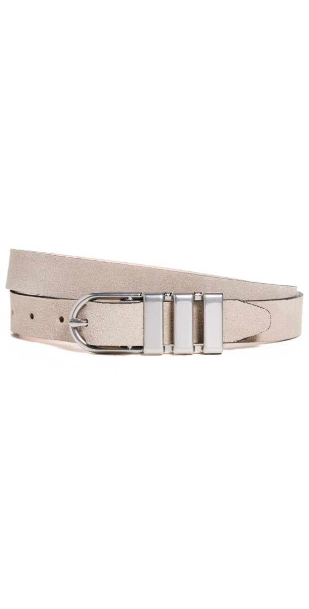 rag & bone Porto Belt 20mm Greigesd