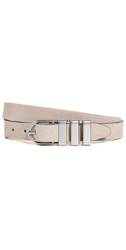 rag & bone Porto Belt 20mm Greigesd