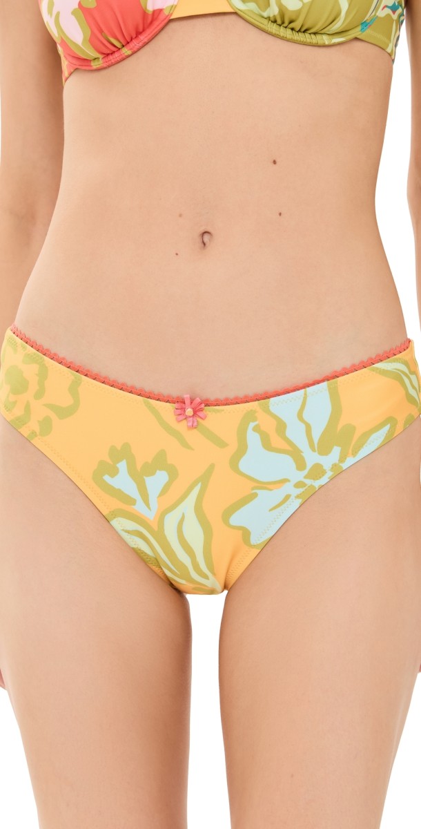 Solid & Striped The Daphne Bottoms Hibiscus Print