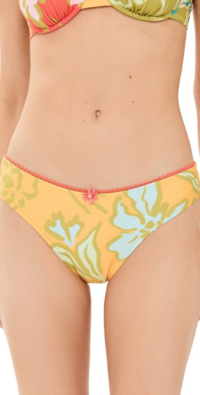 Solid & Striped The Daphne Bottoms Hibiscus Print