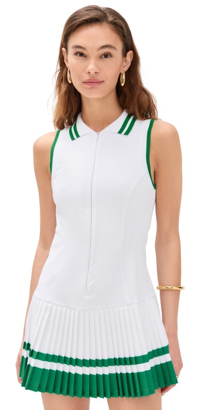Beach Riot Bria Dress Courtside White