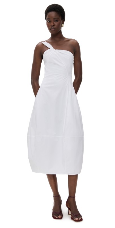 Cult Gaia Araceli Dress Optic White