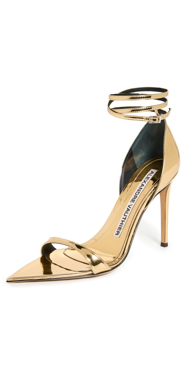 Alexandre Vauthier Ave Oro Sandals Oro