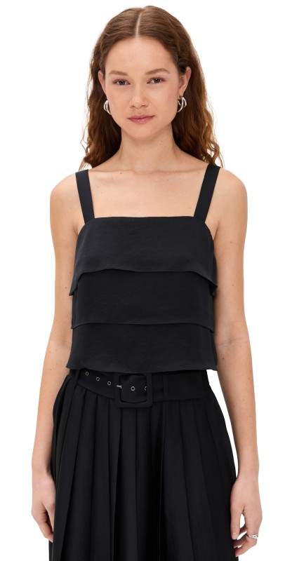 Ramy Brook Sloan Blouse Black