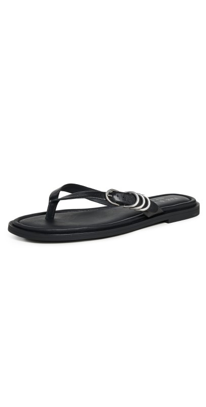 rag & bone Gia Thong Sandals Black