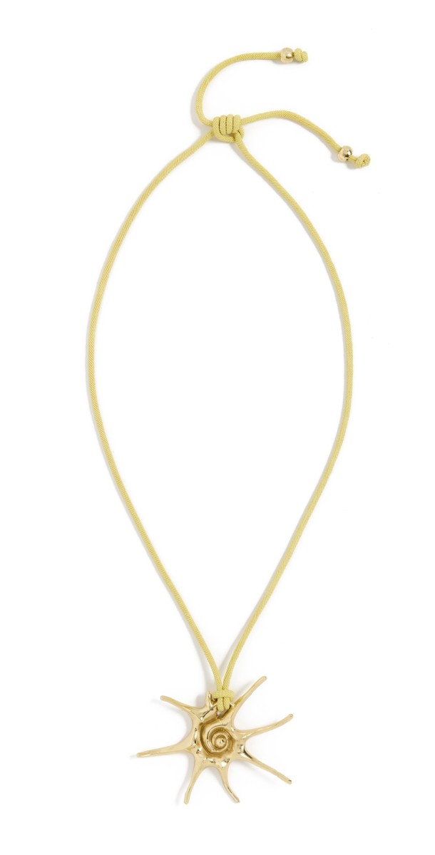 ALÉMAIS Reverie Shell Cord Necklace Mult