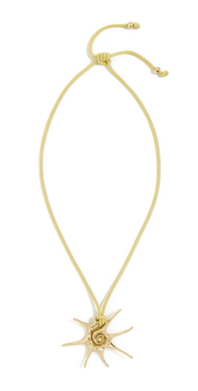 ALÉMAIS Reverie Shell Cord Necklace Mult