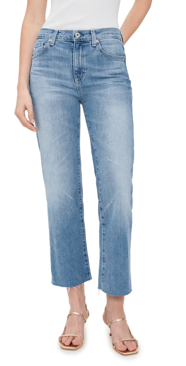 AG Brinley Crop Jeans Fiction