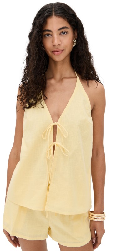 Seven Wonders Octavia Top Lemon