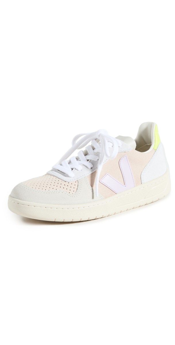 Veja V-10 Sneakers Multico Sable/Parme