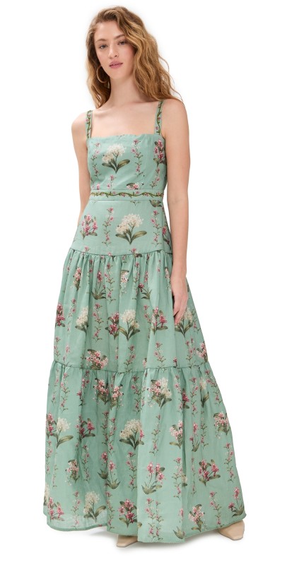 Agua by Agua Bendita Lima Orquidea Dress Multicolor