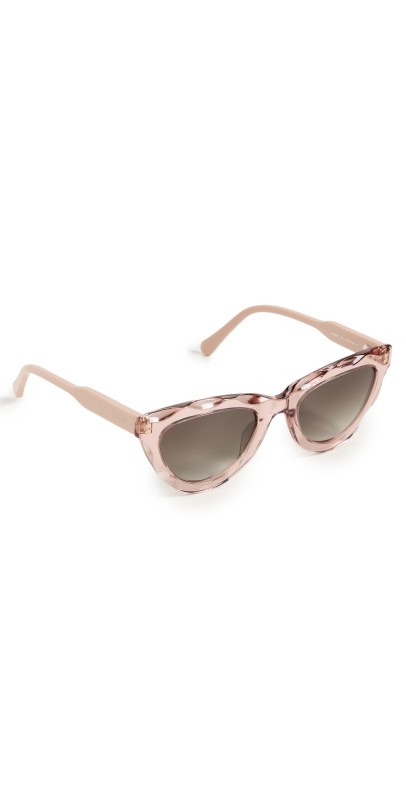 Chloé Cateye Sunglasses Red/Pink/Brow