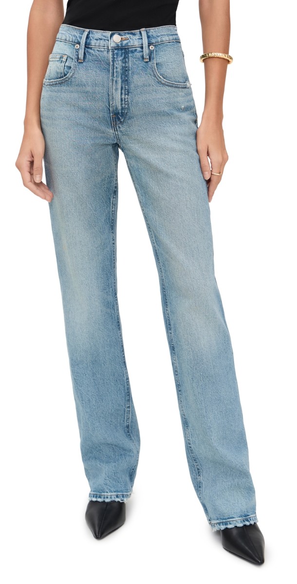 Good American Good Standard Bootcut Jeans Indigo998