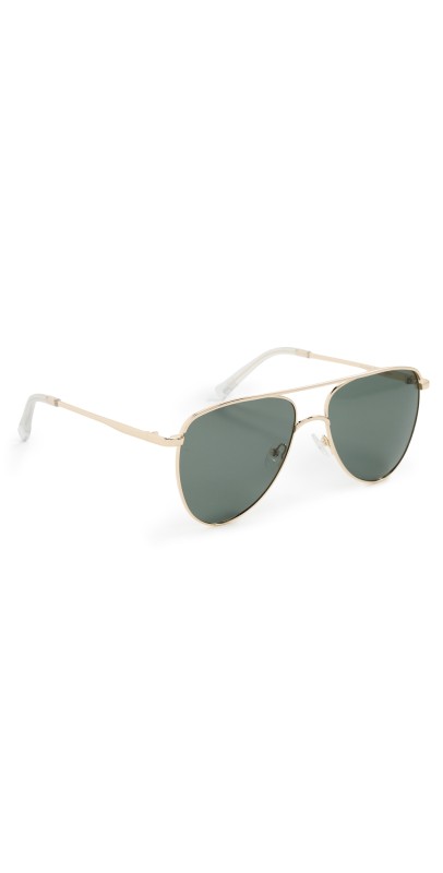 Le Specs The Duke Sunglasses Gold