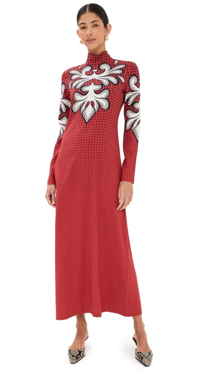 La DoubleJ Halle Dress Red