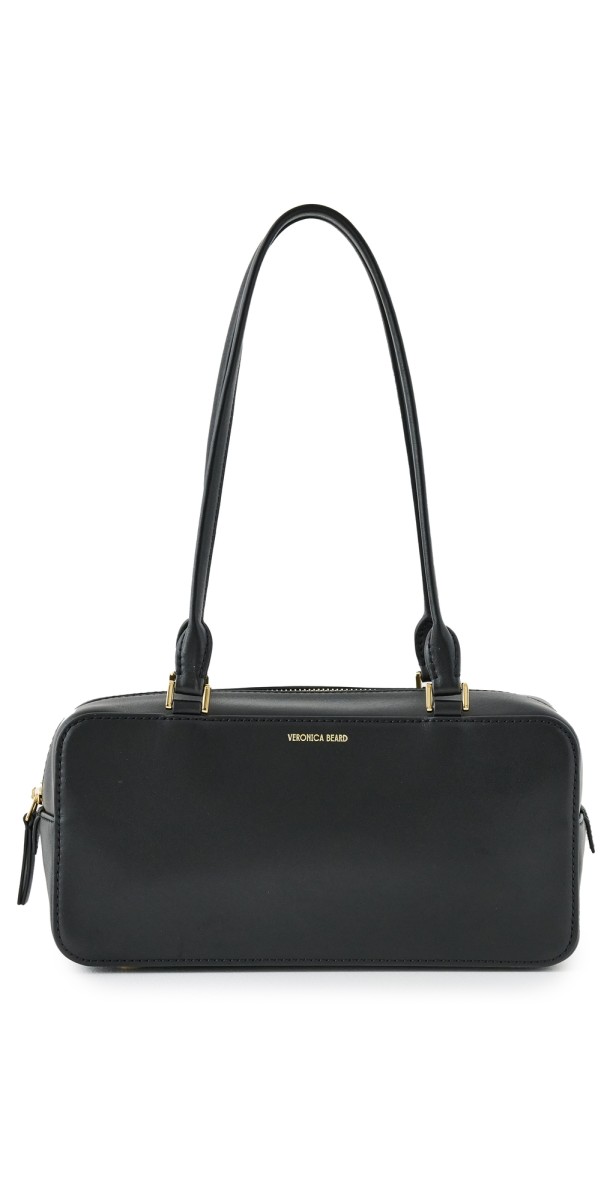Veronica Beard Boxy Shoulder Bag Black