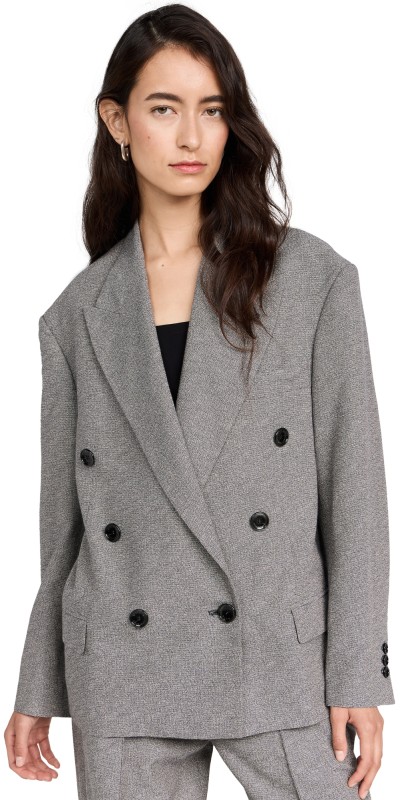 Isabel Marant Klero Blazer Ecru/Black