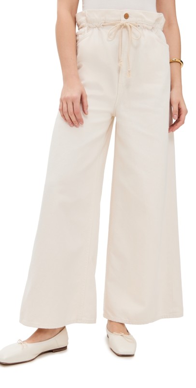 MOTHER The Doggie Bag Ankle Jeans Nat/Natural