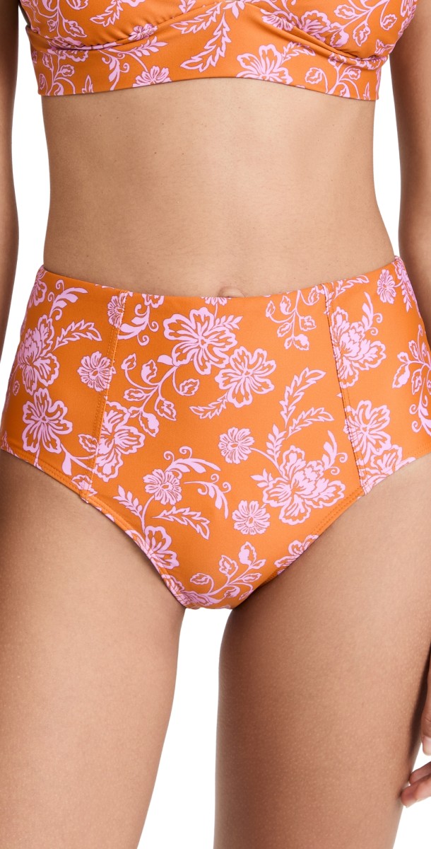 XIRENA Serena Bikini Bottoms Tropicana Orange