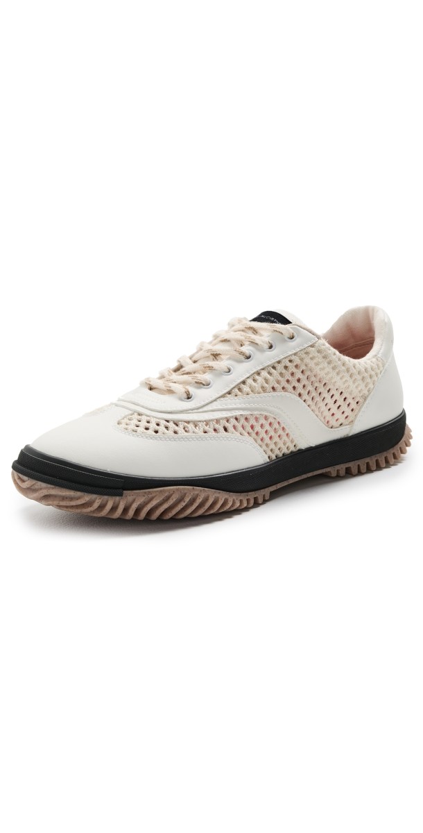 Stella McCartney S-Wave Sport Alter Mat And Mesh Sneakers White