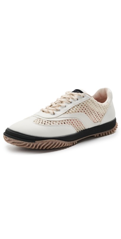 Stella McCartney S-Wave Sport Alter Mat And Mesh Sneakers White