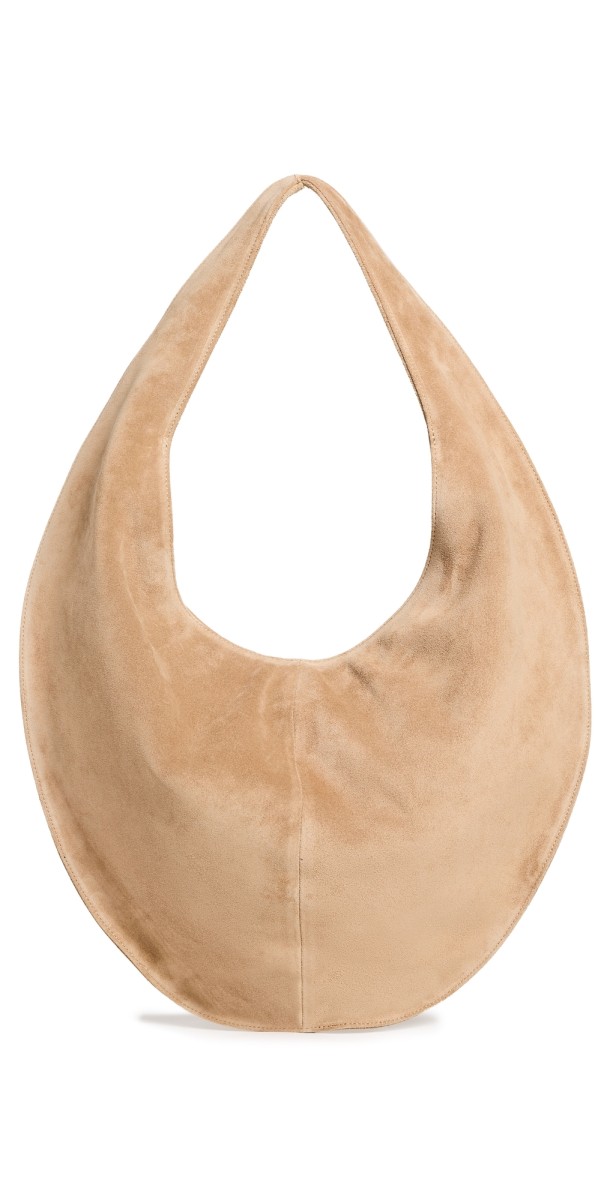 Maeden Market Tote Suede Almond