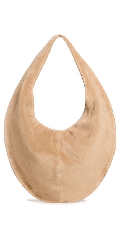 Maeden Market Tote Suede Almond
