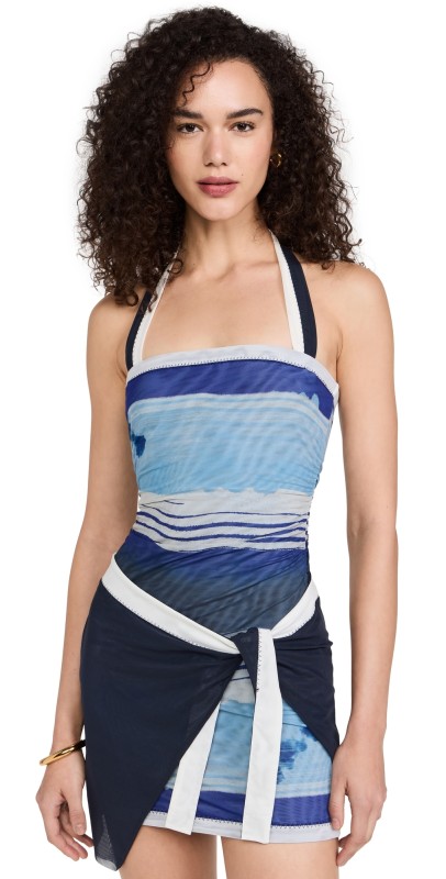 SIR. Breeze Mini Dress Shoreline Stripe