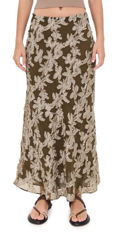 rag & bone Wren Skirt Olive