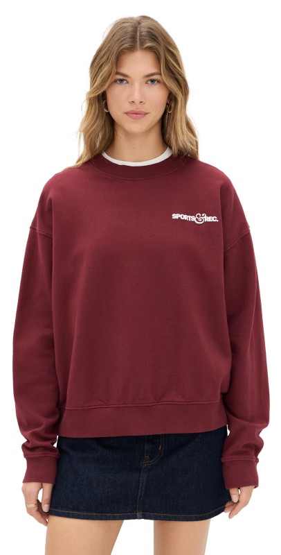 State & Lake Sports & Rec Sweatshirt Ivory