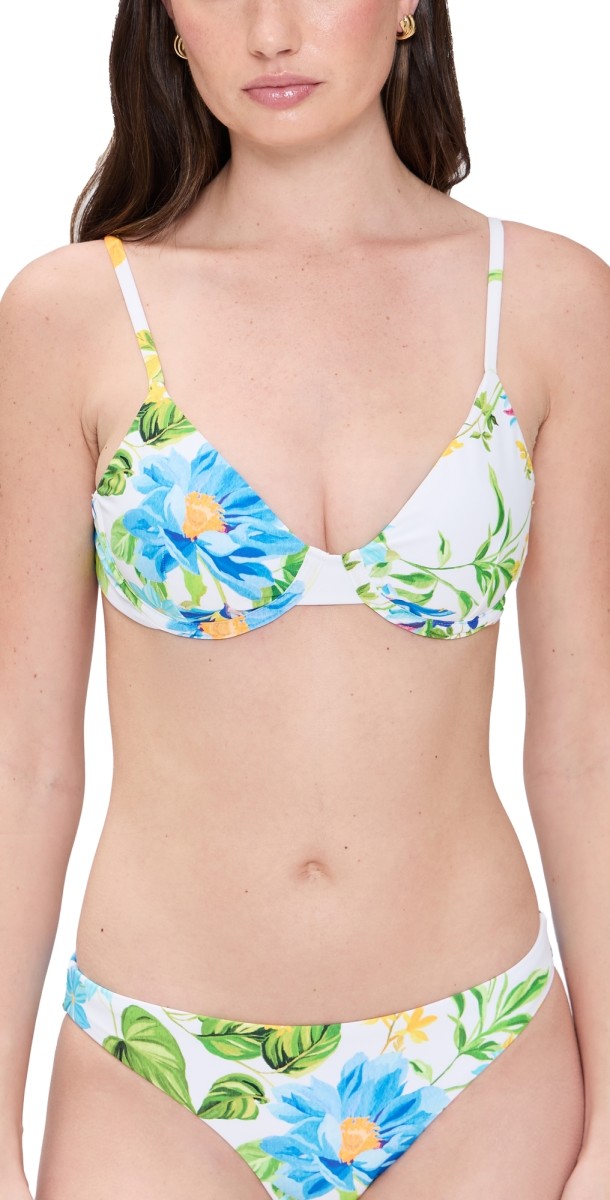 PQ Swim Cali Underwire Bikini Top Bluebell
