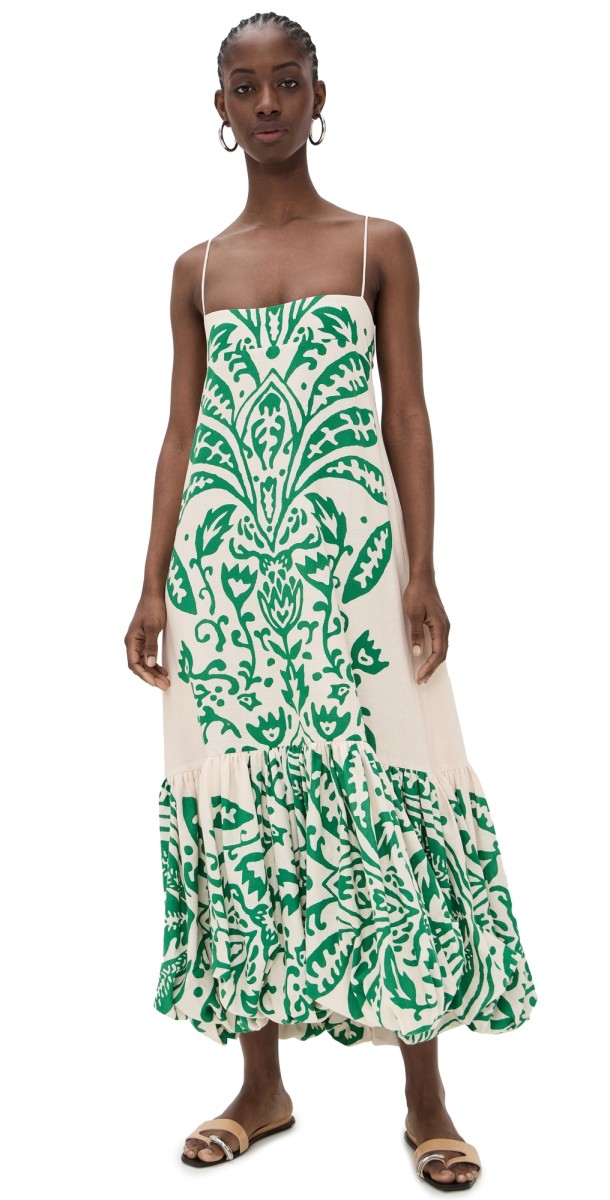 ALEXIS Ellisa-Dress Emerald Palm