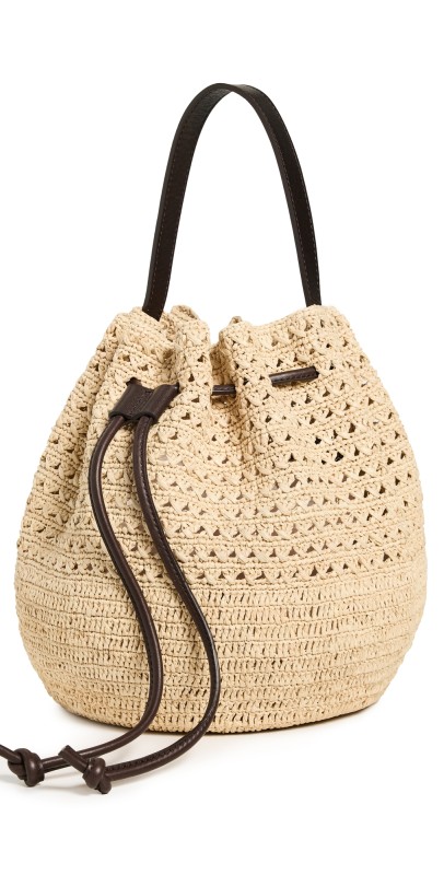 Janessa Leone Cami Bag Dark Brow