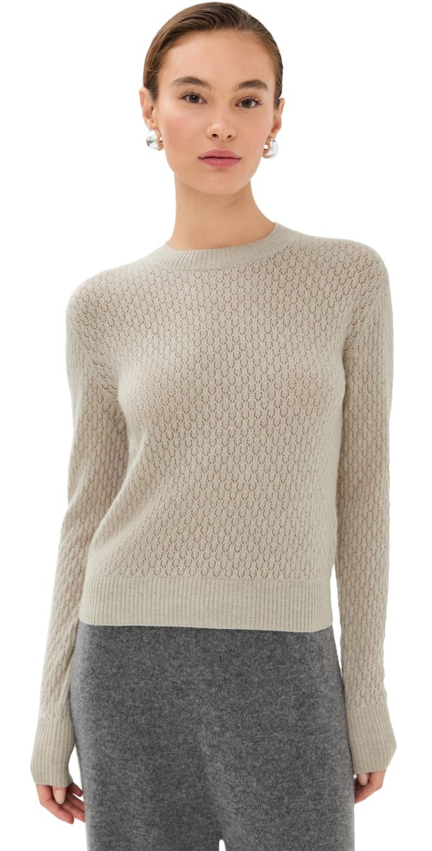 Le Kasha Lourdes Cashmere Sweater Light Beige