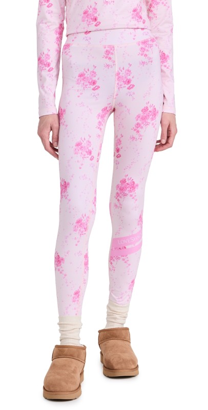 Bogner Fire+Ice Bogner Fire + Ice x LoveShackFancy Lovely Leggings Hibiscus-658