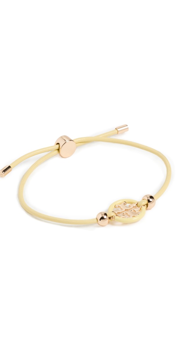 Tory Burch Miller Slider Bracelet Tory Gold/Frozen Zest