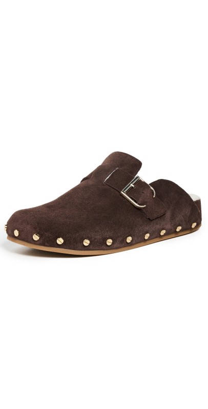 Veronica Beard Fern Clogs Espresso