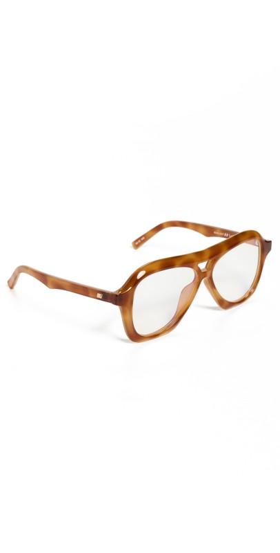 Le Specs Blue Light Drizzle Glasses Vintage Tort